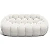 Hot Selling French Net Red Cream Wind Soft Support Luxury Soft 3 D Three-dimensional Curved Velvet Sofa for Living Room