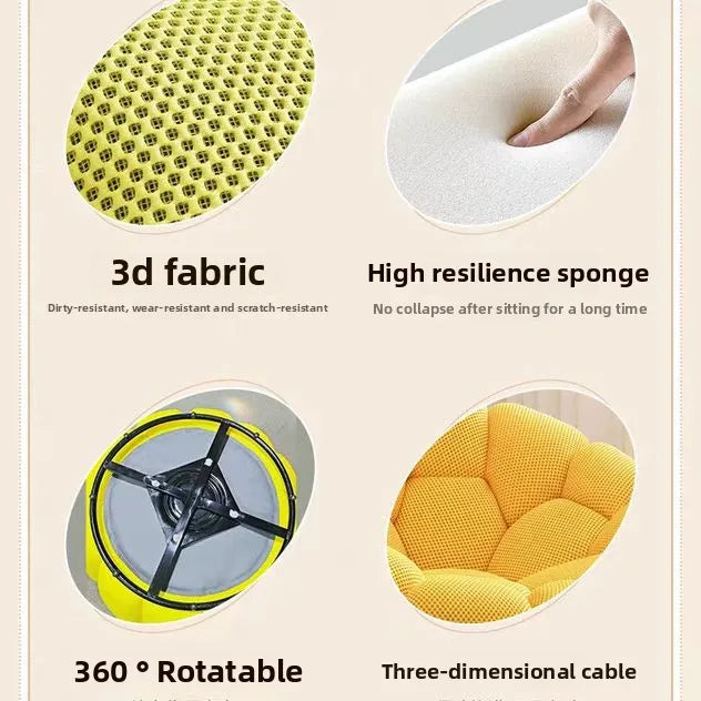 Football bubble lazy sofa living room balcony rotatable single Rochburg creative leisure chair sofa Internet celebrity